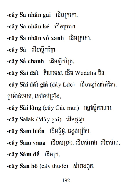 Từ điển Việt Khmer