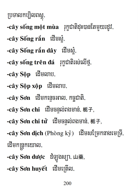 Từ điển Việt Khmer