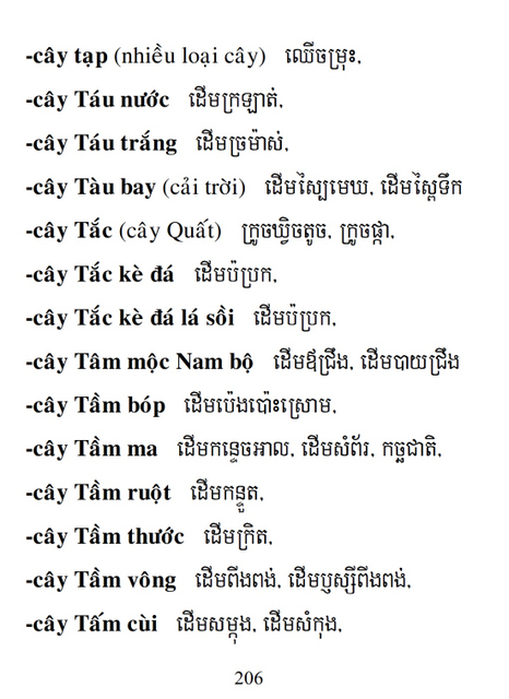 Từ điển Việt Khmer