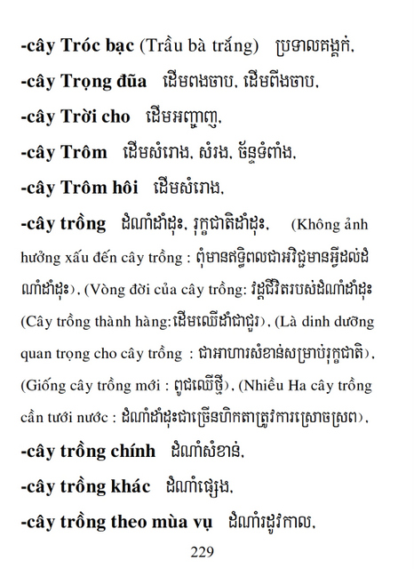 Từ điển Việt Khmer