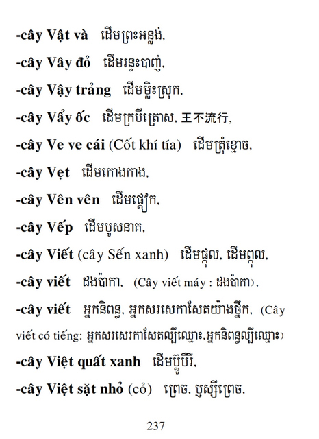 Từ điển Việt Khmer