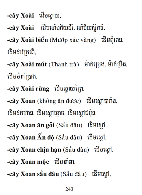 Từ điển Việt Khmer