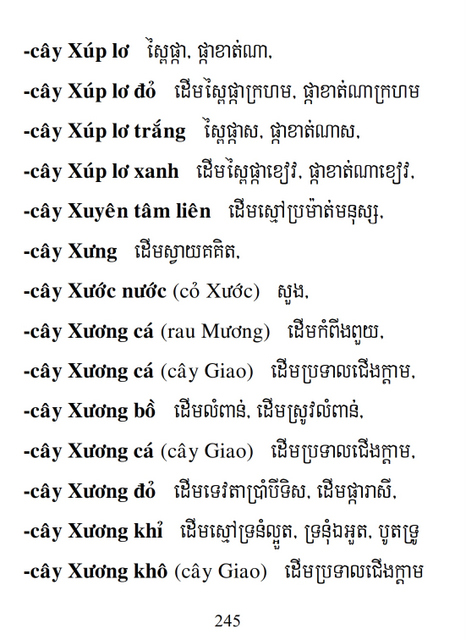 Từ điển Việt Khmer