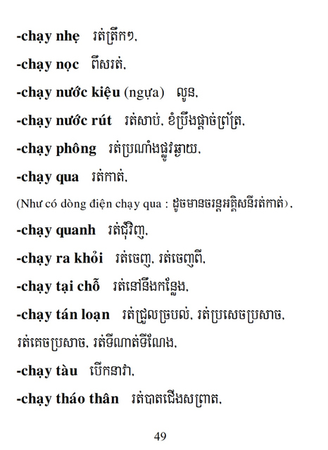 Từ điển Việt Khmer