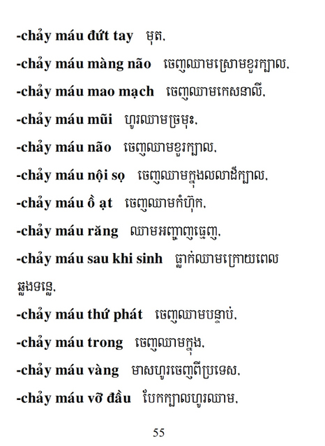 Từ điển Việt Khmer