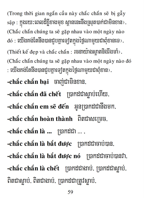 Từ điển Việt Khmer