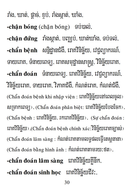 Từ điển Việt Khmer