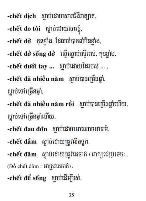 Từ điển Việt Khmer