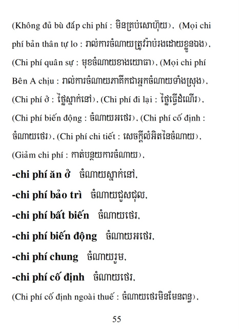 Từ điển Việt Khmer