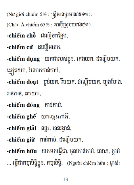 Từ điển Việt Khmer