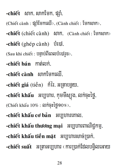 Từ điển Việt Khmer