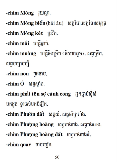 Từ điển Việt Khmer