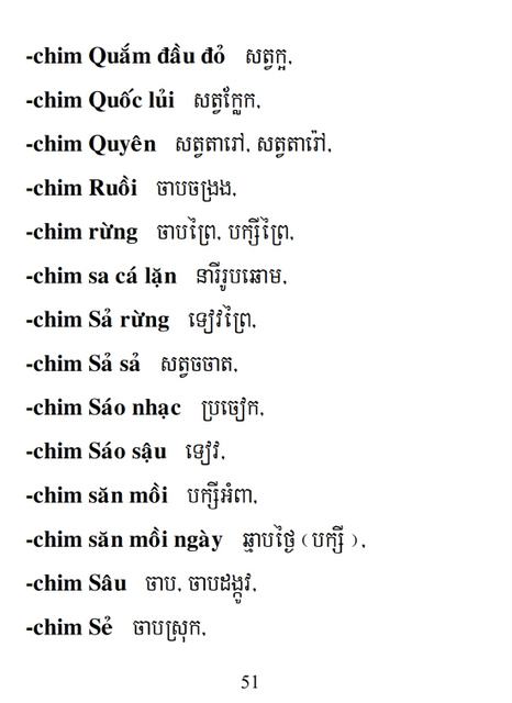 Từ điển Việt Khmer