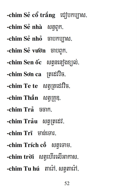 Từ điển Việt Khmer