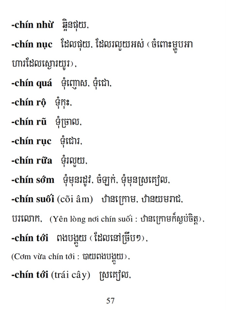 Từ điển Việt Khmer