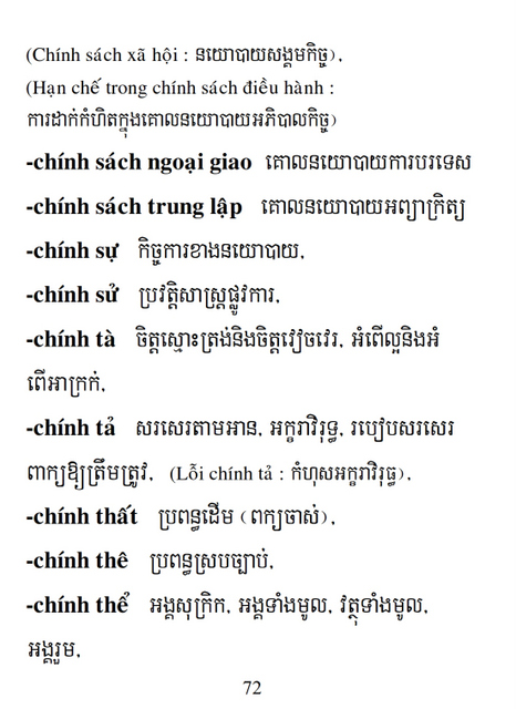 Từ điển Việt Khmer