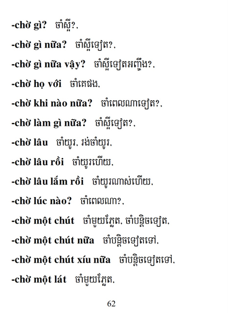 Từ điển Việt Khmer