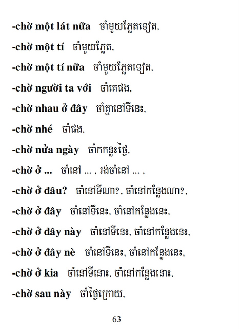 Từ điển Việt Khmer