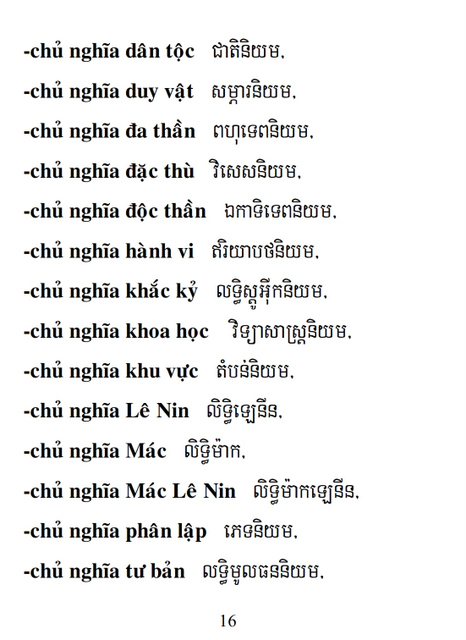 Từ điển Việt Khmer