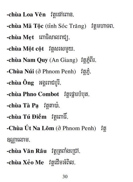 Từ điển Việt Khmer