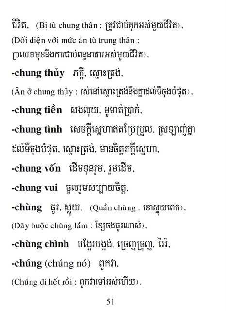 Từ điển Việt Khmer