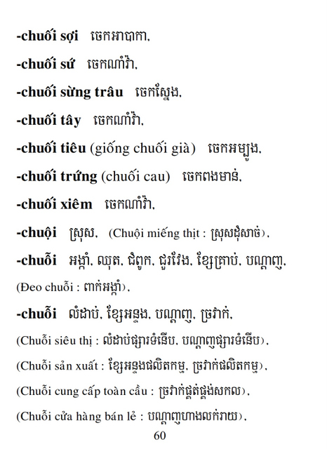 Từ điển Việt Khmer