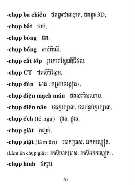 Từ điển Việt Khmer