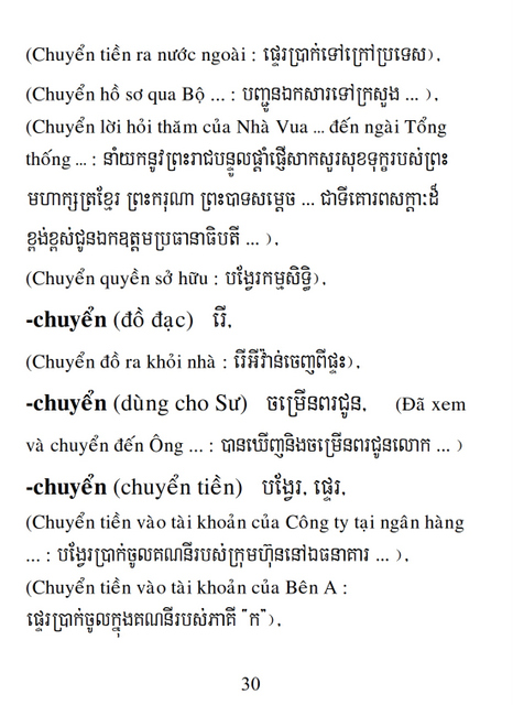 Từ điển Việt Khmer