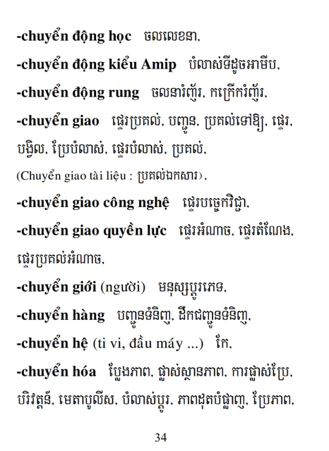 Từ điển Việt Khmer