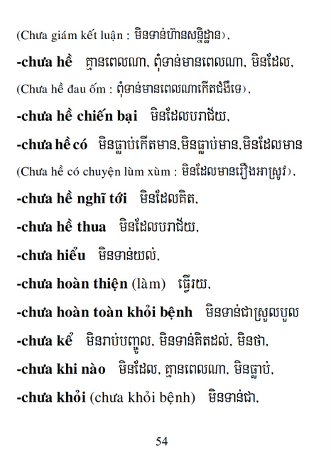 Từ điển Việt Khmer