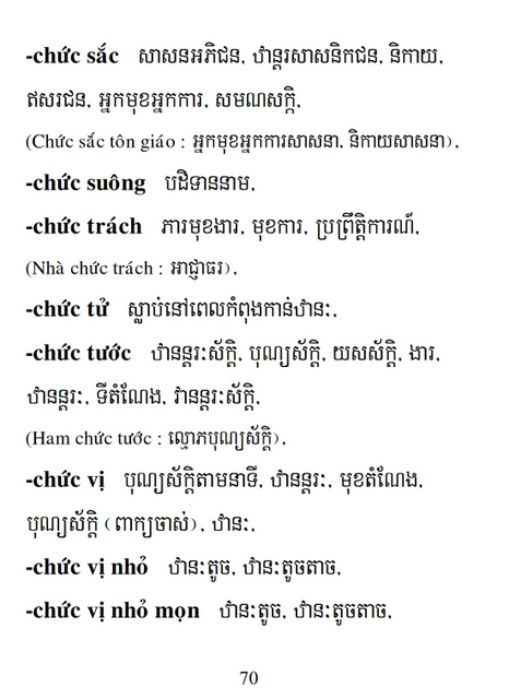 Từ điển Việt Khmer