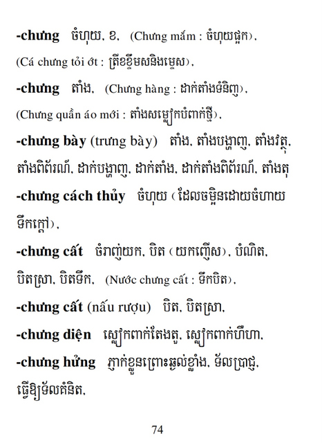 Từ điển Việt Khmer