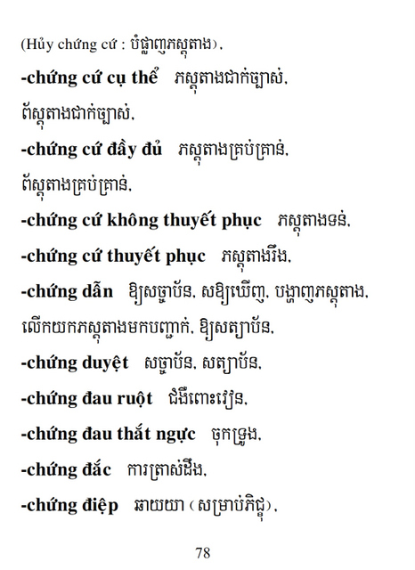 Từ điển Việt Khmer