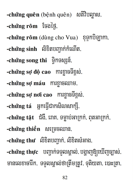 Từ điển Việt Khmer