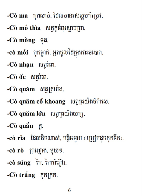 Từ điển Việt Khmer