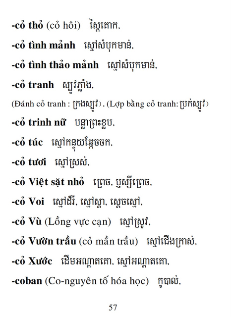 Từ điển Việt Khmer