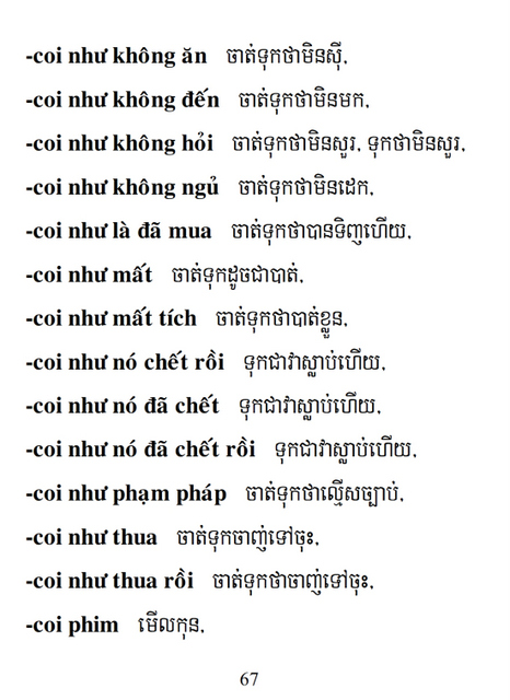 Từ điển Việt Khmer