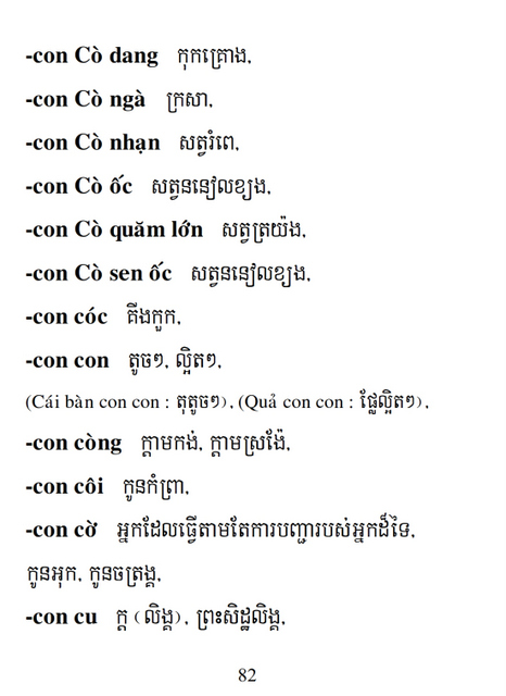 Từ điển Việt Khmer