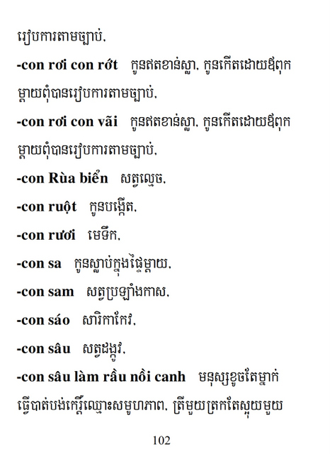 Từ điển Việt Khmer