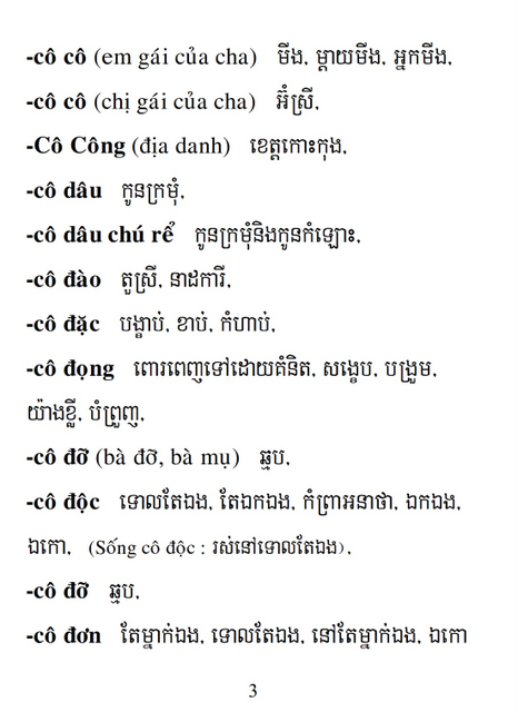 Từ điển Việt Khmer