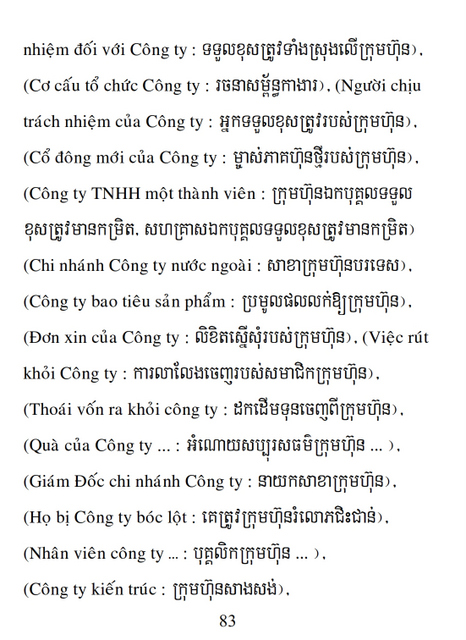 Từ điển Việt Khmer