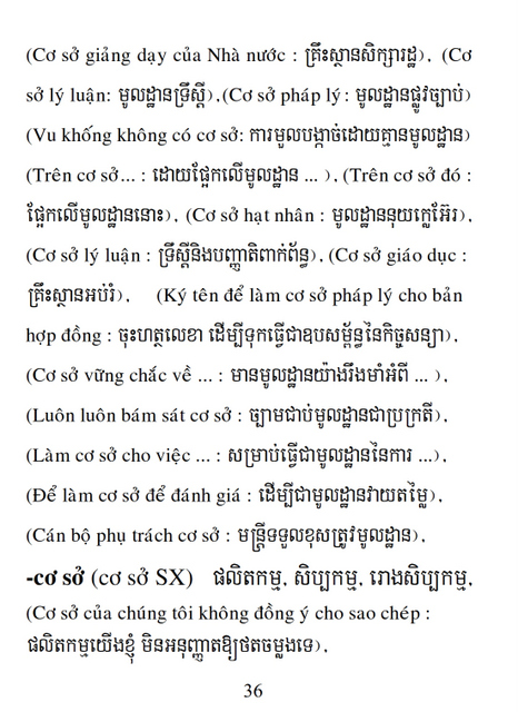 Từ điển Việt Khmer