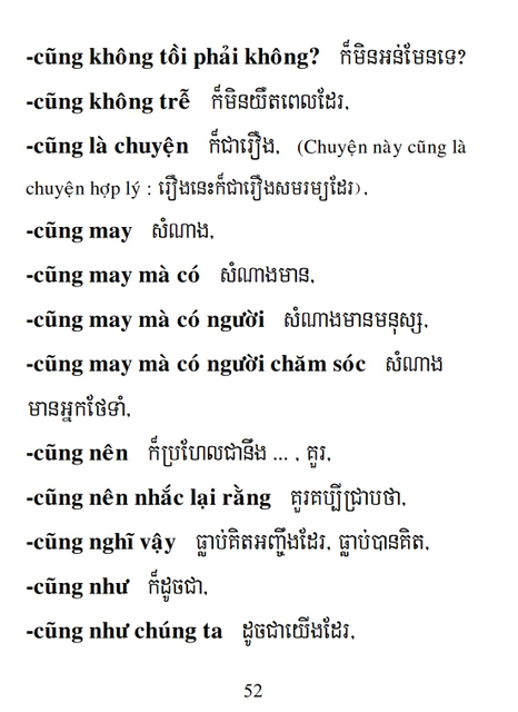 Từ điển Việt Khmer