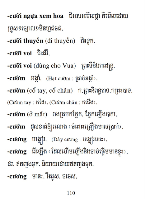 Từ điển Việt Khmer