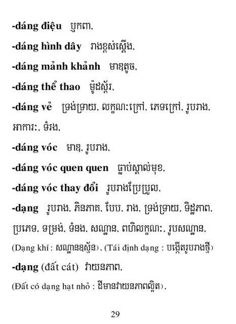 Từ điển Việt Khmer