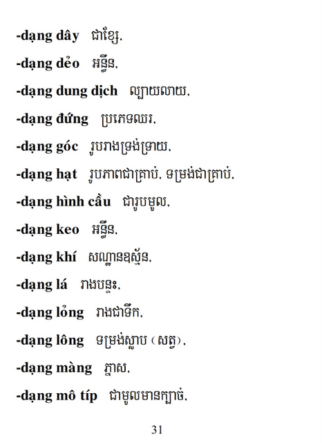 Từ điển Việt Khmer