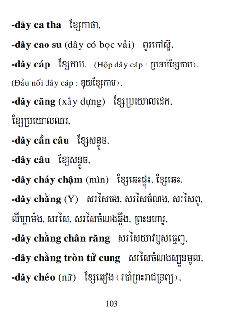 Từ điển Việt Khmer