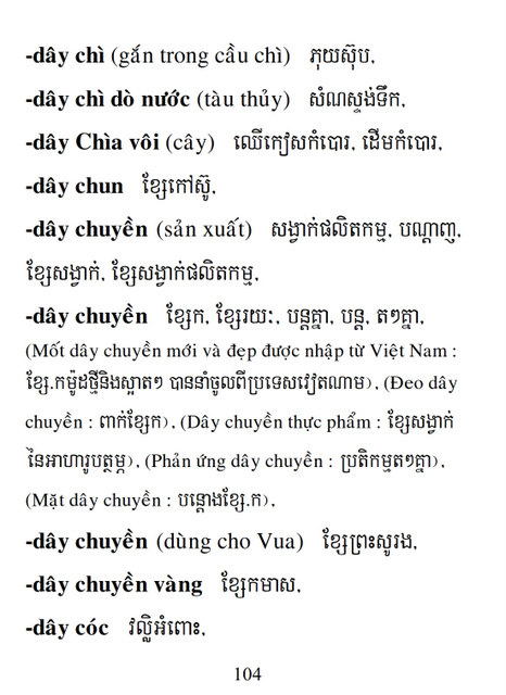 Từ điển Việt Khmer