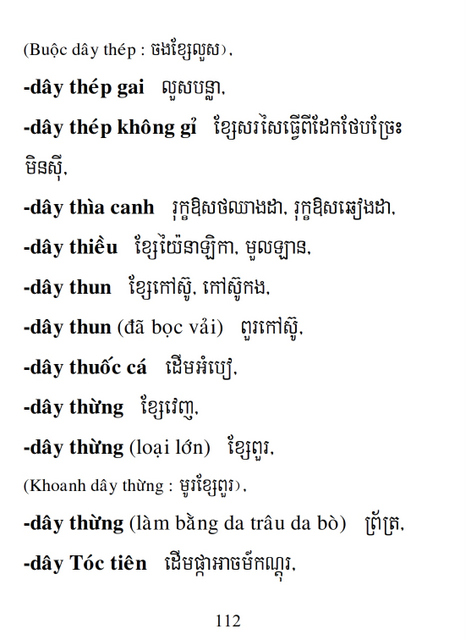 Từ điển Việt Khmer