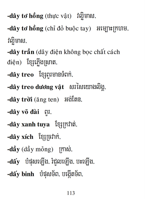 Từ điển Việt Khmer